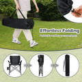 Folding Camping Chair with Drawstring Design product image