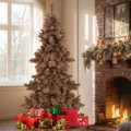6FT Artificial Christmas Tree with 200 LED Lights product image