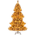 6FT Artificial Christmas Tree with 200 LED Lights product image