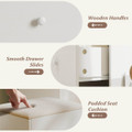 Vanity Desk with Built-in Charging Station and 3 Lighting Modes  product image
