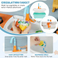 Kids Mud Wooden Kitchen Playset with Flowerpots  product image