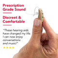 RCA Behind-the-Ear Hearing Aid with Recharging Stand (2-Pack) product image