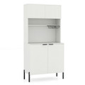 64.5” Kitchen Pantry Cabinet with Charging Station product image