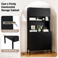 64.5” Kitchen Pantry Cabinet with Charging Station product image