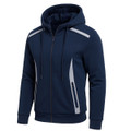 Men's Sherpa Fleece-Lined Reflective Tech Full Zip Hoodie product image