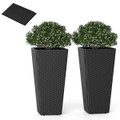 30" Tall Modern Planter Set (2-Pack) product image