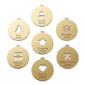 Keepsake Name Disc Ornament (5-Pack) product image