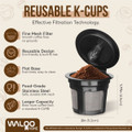 Reusable Single Serve Coffee Pods (4- or 6-Pack) product image