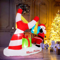 7 Foot Christmas Inflatable Santa Decoration  product image
