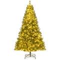 Artificial Christmas Tree with Lush Branch Tips and Warm LED Lights product image