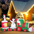 11.5-foot Christmas Inflatable Train product image