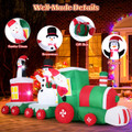 11.5-foot Christmas Inflatable Train product image