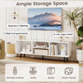 47.5" Console Cabinet for 55-Inch TVs with Storage Shelves product image