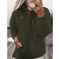 Women's Loose-Fit Teddy Fleece Jacket product image
