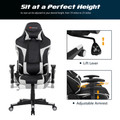 Gaming Chair with Ergonomic Cushion and Lumbar Support Massager product image