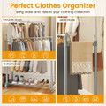 Double Rod Clothes Rack  product image
