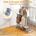 Double Rod Clothes Rack  product image