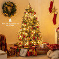 Artificial Christmas Tree with Warm White LED Lights (5, 6, or 7 FT) product image