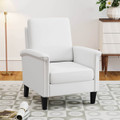 Accent Chair with Solid Wood Legs product image
