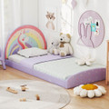 Twin Floor Bed Frame with 210D Oxford Cloth Floor Mat product image