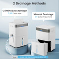 Dehumidifier with 3-Color Indicator and Smart Touch Control product image
