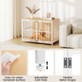 40” Heavy-Duty Dog Crate Furniture with 2 Lockable Doors product image