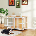 40” Heavy-Duty Dog Crate Furniture with 2 Lockable Doors product image