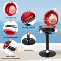 Electric BBQ Grill with Warming Rack and Temperature Control product image