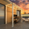 Outdoor Lean-to Hard Top Pergola product image