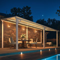 Outdoor Lean-to Hard Top Pergola product image