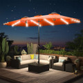 15FT Patio Umbrella with Solar Lights product image