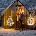 Lighted Christmas Trees (Set of 2) product image