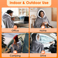 Wearable Double-Sided Heated Throw Blanket (Requires Power Bank) product image