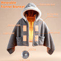Wearable Double-Sided Heated Throw Blanket (Requires Power Bank) product image