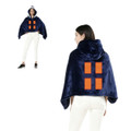 Wearable Double-Sided Heated Throw Blanket (Requires Power Bank) product image