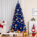 7FT Artificial Christmas Tree with Blue LED Lights product image
