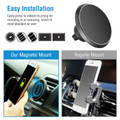 Qi Wireless Magnetic Car Charger  product image