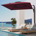 9FT Wall Mounted Outdoor Patio Umbrella product image