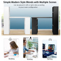 Computer Desk Writing Workstation Office with 6-Tier Storage Shelves product image