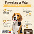 Everfetch Natural Rubber Scented Funky Dog Toys product image