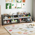 Kids Toy Storage Organizer with 2 Drawers and Wheels product image