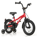 Kids Bike with Adjustable Handlebar and Removable Training Wheels product image