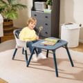 4-in-1 Baby High Chair Set with Adjustable Tray and 5-Point Harness product image