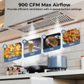 36" Under-Cabinet Range Hood with 4 Fan Speeds product image