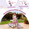 Kids Bicycle with Dual Brake System and Adjustable Handle product image