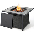 35'' Propane Gas Fire Pit Table  with Lava Rocks product image