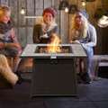 35'' Propane Gas Fire Pit Table  with Lava Rocks product image