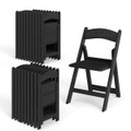 Resin Folding Chairs with Padded Seat product image