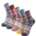 Women's Thick Soft Warm Cozy Crew Socks (5-Pack) product image