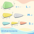 Non-Slip Balance Stones with Storage Bag (Set of 6) product image
